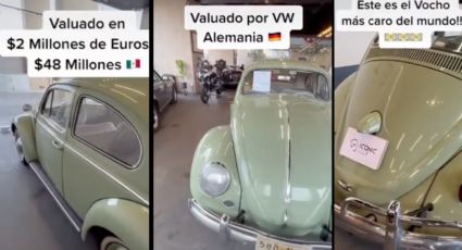 ¿Cuál es el vocho más caro del mundo? Lo captaron en México (VIDEO)