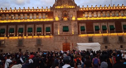 (VIDEO) Marcha vs. Militarización: manifestantes derriban vallas en Palacio Nacional