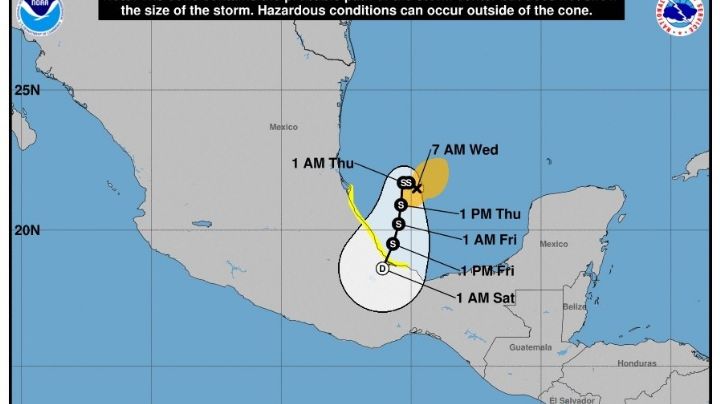 (VIDEO) Tormenta Tropical 'Karl': Se extiende al sur de Veracruz