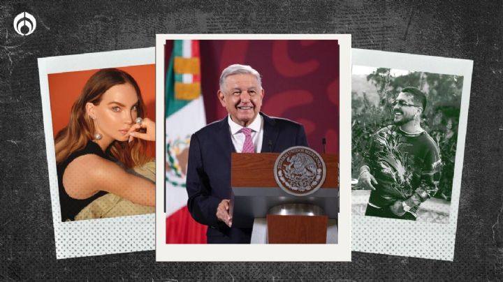 Nodal puede tocar en Zócalo el 1 de diciembre... si Belinda le da 'permiso' a AMLO