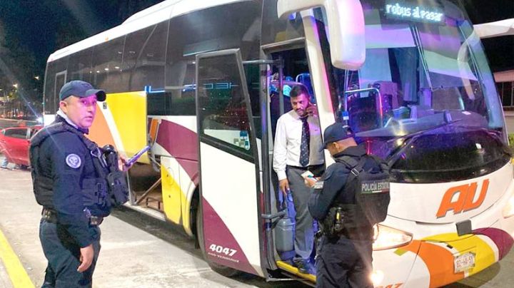 Atraco en la AU: "pasajeros" armados, asaltan autobús en el puerto de Veracruz