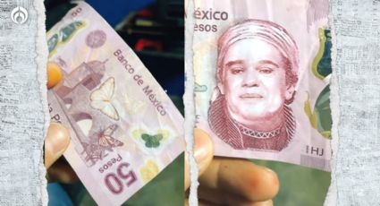 El 'chico' triste que recibió un billete de 50 falso con imagen de ¡Juanga!