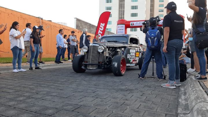 (FOTOS) Carrera Panamericana 2022: banderazo de salida, al internacional "rally" de autos clásicos