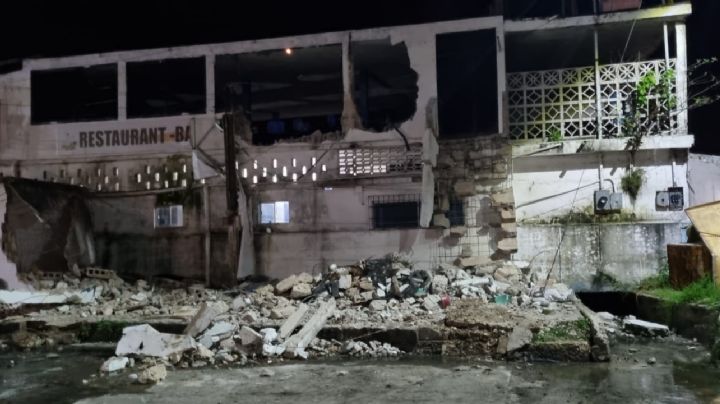 ¡Por fin! Inician demolición de “La Puntilla” en Tampico