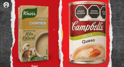 Campbell's vs. Knorr: ¿Qué marca tiene las mejores sopas, según Profeco?