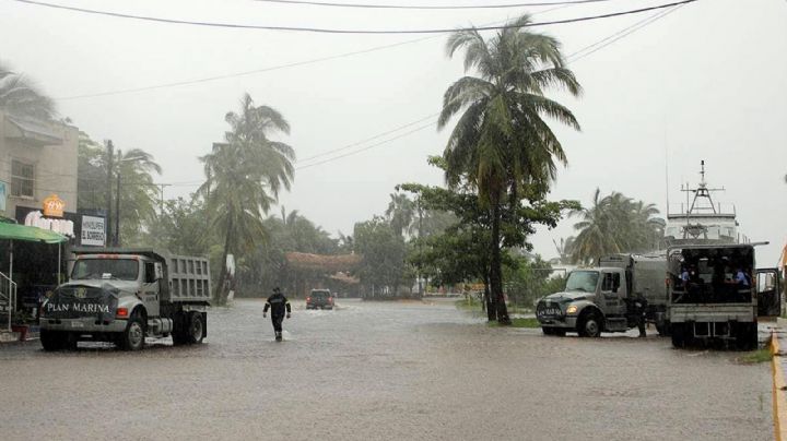 Hucarán 'Orlene' provocará lluvias torrenciales ¡por 48 horas en Nayarit!