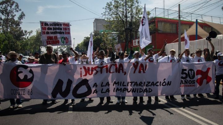 2 de octubre: marcha exige justicia ante desapariciones y frenar militarización