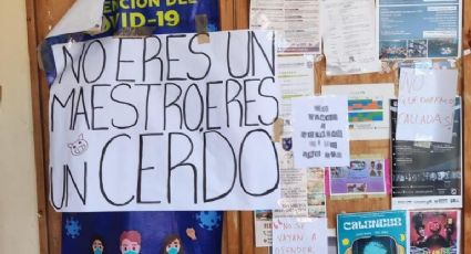 “No eres un maestro, eres un cerdo” uno de los tantos mensajes por acoso sexual en la UABCS