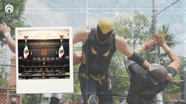 ‘Luchitas’ en el Senado (y no entre bancadas): anuncian función de lucha libre