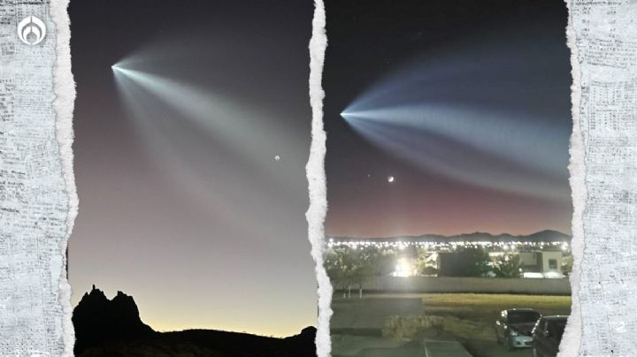 (VIDEO) Aparece extraña luz en cielo mexicano… ¿es un meteorito, OVNI o Elon Musk?