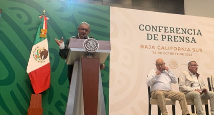 AMLO en BCS: Descarta Presidente pactos con crimen organizado