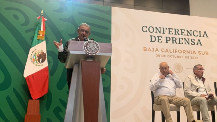 AMLO en BCS: Descarta Presidente pactos con crimen organizado