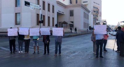 Protestan en el centro afectados por Aras