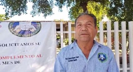 Por incumplimiento de pago hacen plantón trabajadores de COBACH