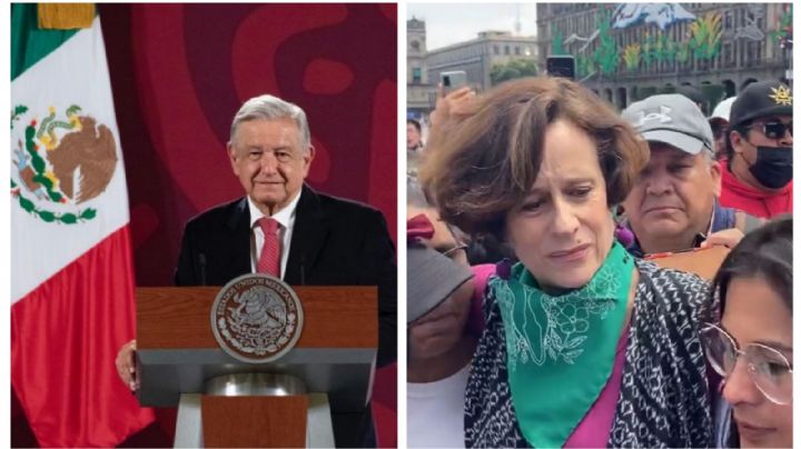 AMLO sobre Denise Dresser: dominan espacios mediáticos, pero ‘en la calle es al revés’