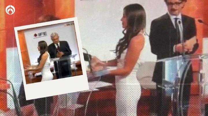 ¿Recuerdas a la edecán del debate de 2012? AMLO dice que era una trampa contra él