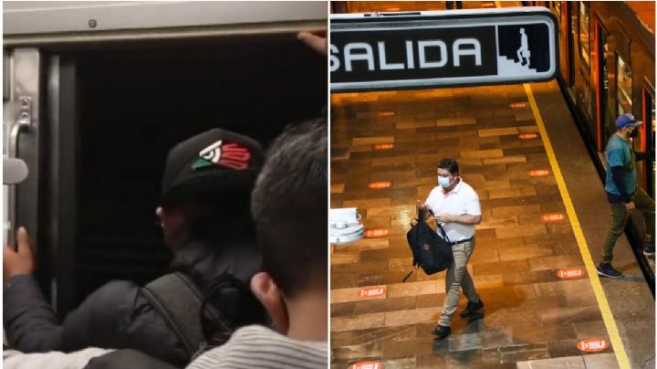 (VIDEO) Sustote en el Metro: convoy recorre estación ¡con las puertas abiertas!