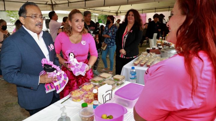 Cáncer de mama: inician campaña en Escobedo NL