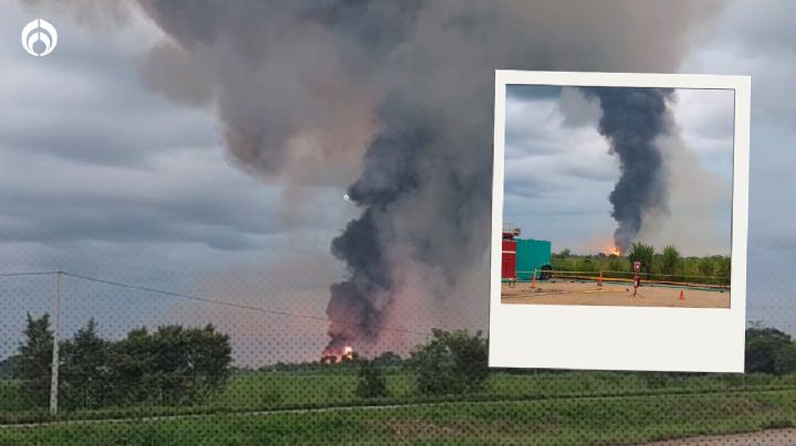 (VIDEO) Infierno sobre Tabasco: explota ducto de Pemex y muere el fumador que lo provocó