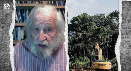 ¿'Raspón' al Tren Maya? Noam Chomsky critica megaproyectos en México