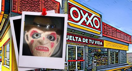 "Freddy Krueger" asalta Oxxo en Guadalajara la noche de Halloween