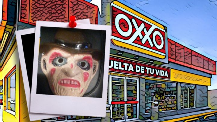 "Freddy Krueger" asalta Oxxo en Guadalajara la noche de Halloween