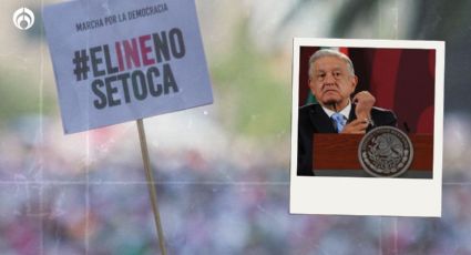 Marcha del INE fue un striptease político del conservadurismo, dice AMLO