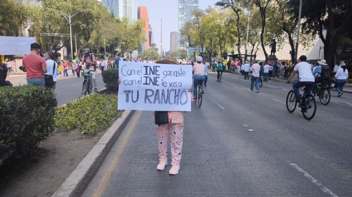 Marcha por el INE: Asistió una minoría que está contra el gobierno de AMLO, dice Epigmenio Ibarra