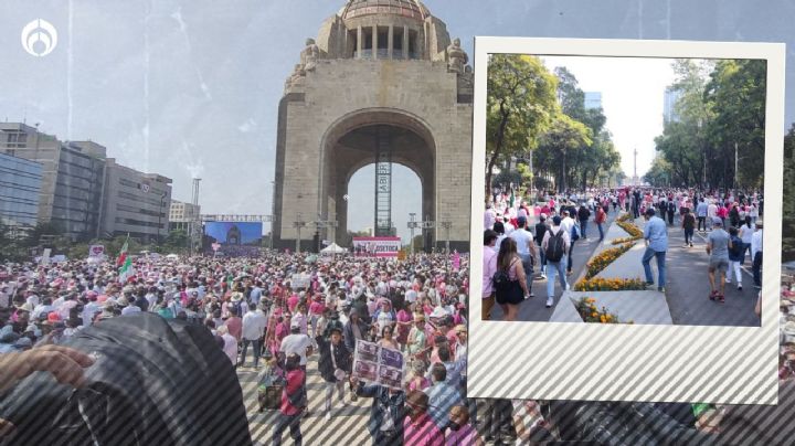 Marcha por el INE: así puedes calcular cuántas personas hay en una protesta