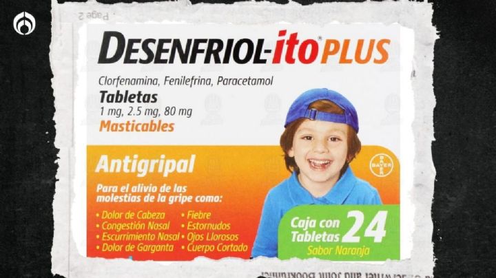 ¡Cuidado papás! Cofepris alerta por venta de Desenfriol-ito falso