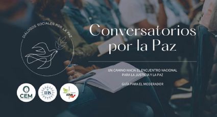 Arrancan conversatorios y foros de paz para frenar la inseguridad en el país