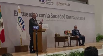 “Le vamos a ganar la batalla a la inseguridad” afirma Adan Augusto en visita a Guanajuato