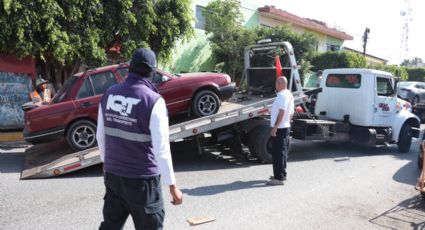 Aseguran 10 taxis piratas que operaban en Pedro Escobedo