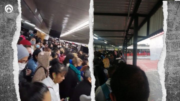 'Mal fin' para el Metro CDMX: hay caos en Líneas 9 y B por retrasos (FOTOS)