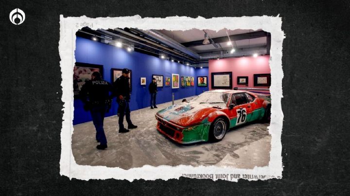 (VIDEO) Ahora le 'toca' a Andy Warhol: activistas tapizan con harina obra en Italia