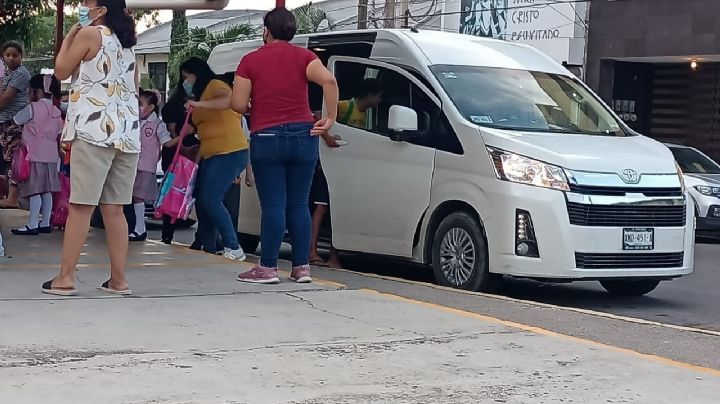 ¡Cuidado! Anuncian aumento de transporte escolar pirata