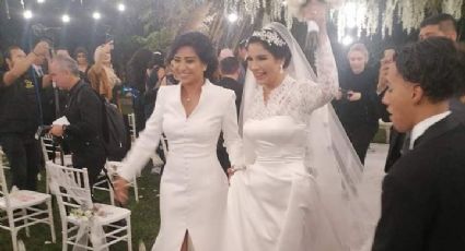 Se casa y transmite la boda: ex alcaldesa de Xalapa contrae nupcias con la empresaria Zoe Gamboa