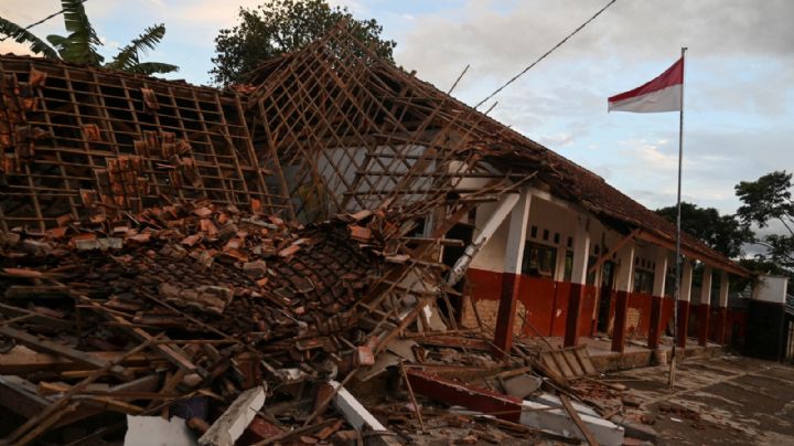 Sismo en Indonesia: suman 162 personas muertas por temblor de magnitud 5.6