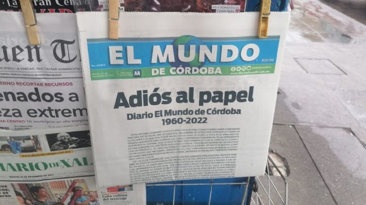 Diario 'El Mundo de Córdoba': Dice adios, tras 62 años de informar a Veracruz