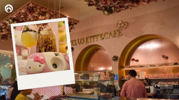 (FOTOS) Así son las cafeterías de Hello Kitty en la CDMX: donde la vida es color de rosa