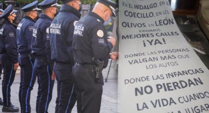 Liberan a manifestante detenido en presidencia de León, falsa la agresión a mujer policía