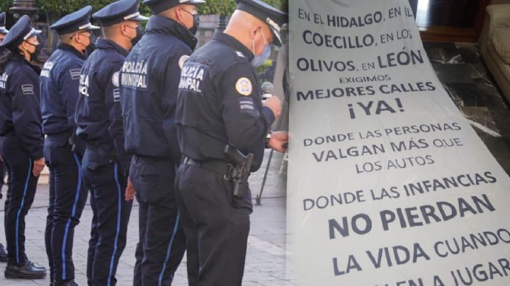 Liberan a manifestante detenido en presidencia de León, falsa la agresión a mujer policía