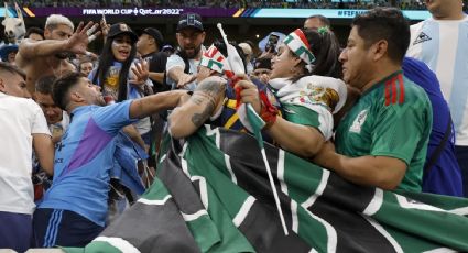 Qatar 2022: (FOTOS) Fans desatan pelea en el México vs. Argentina dentro del estadio