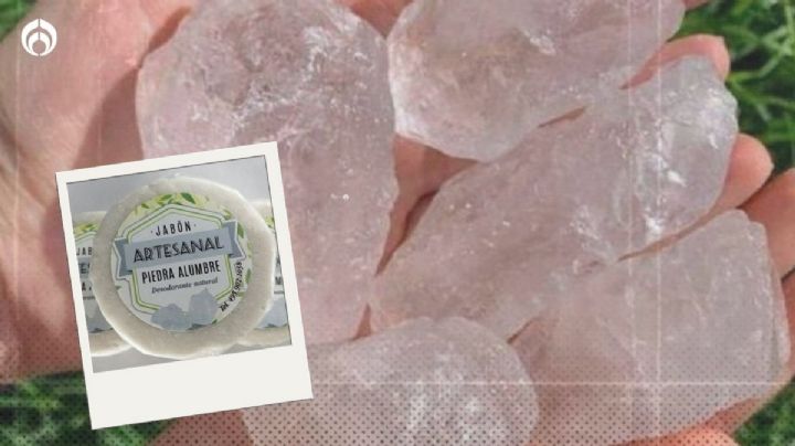 ¡Adiós, Zote! Jabón de piedra de alumbre, te sorprenderá sus efectos contra olores y sudoración