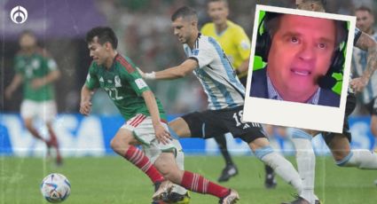 'Piojo' Herrera llora en vivo tras la derrota de México con Argentina (VIDEO)