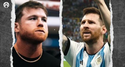 Canelo amenaza a Messi con golpearlo por pisotear playera de México