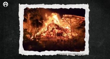 'Infierno' en Holbox: (VIDEO) Incendio devora el Hotel Tortugas en la isla de Quintana Roo