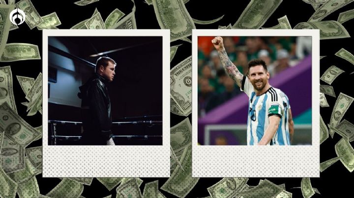 Canelo vs. Messi: ¿quién ganaría si pelean a 'billetazos'? Estas son sus fortunas