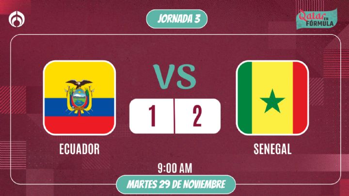 Qatar 2022: ¡Ecuador fuera! Senegal gana 2-1 y está en octavos (VIDEOS)