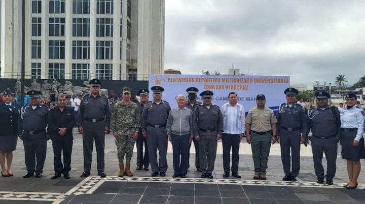 Cambios de mando en el Pentathlón Deportivo Militarizado de Veracruz